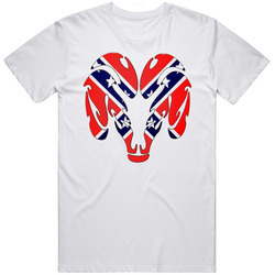 Dodge Ram Tough Logo American Flag High Performance Car Retro Graphic Unisex Cotton White Classic T Shirt