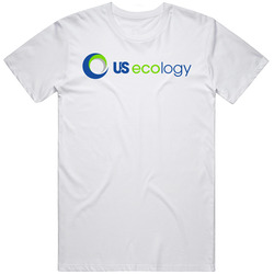 Us Ecology Inc Stock Retro Graphic Unisex Cotton White Classic T Shirt