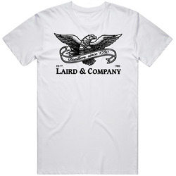 Laird And Company Brandy Virginia Signature Alcohol Retro Graphic Unisex Cotton White Classic T Shirt