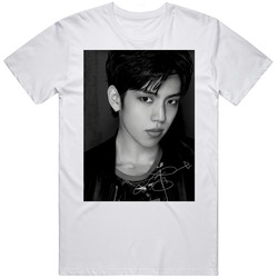 Infinite Only The Eye Dongwoo sign kpop t-shirt tee shirts Retro Graphic Unisex Cotton White Classic T Shirt