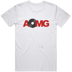 Aomg Jay Park Jaebum Sign Kpop T-shirt Tee Tshirt Tshirts Retro Graphic Unisex Cotton White Classic T Shirt