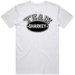 Team Sharkey Family Reunion Last Name Sports Retro Graphic Unisex Cotton White Classic T Shirt