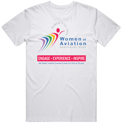 Woaw Week Logo (english) - Standard Style Retro Graphic Unisex Cotton White Classic T Shirt