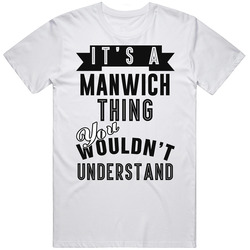 Its A Manwich Thing Wouldnt Understand Cool Retro Foodie Retro Graphic Unisex Cotton White Classic T Shirt