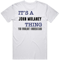 It's A John Mulaney Thing You Wouldn't Understand Comedian Funny Retro Graphic Unisex Cotton White Classic T Shirt