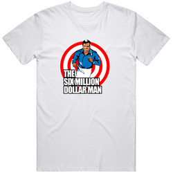 Quicksilver Six Million Dollar Man Xmen Apocalypse Cool Inspired Movie Retro Graphic Unisex Cotton White Classic T Shirt