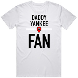 Daddy Yankee Fan Funny Retro Graphic Unisex Cotton White Classic T Shirt
