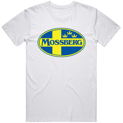 Mossberg Retro Graphic Unisex Cotton White Classic T Shirt