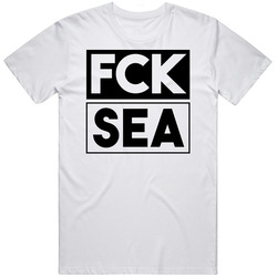 Fck Sea Wa Usa Seattle Tacoma Intl  Funny Graphic Patriotic Retro Graphic Unisex Cotton White Classic T Shirt