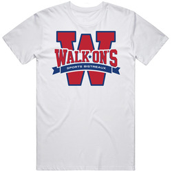 Walk On's Sports Bistreaux Burbank Big W Louisiana Restaurant Logo Foodie Food Fan Retro Graphic Unisex Cotton White Classic T Shirt