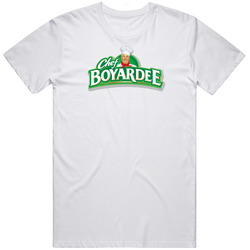 Chef Boyardee Food Company Retro Graphic Unisex Cotton White Classic T Shirt