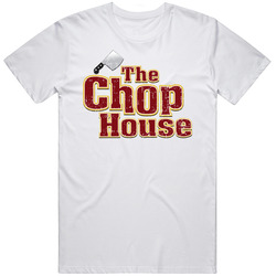 The Chop House Cool Popular Food Drink Restaurant Brand Logo Gift Retro Graphic Unisex Cotton White Classic T Shirt