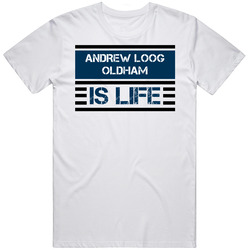 Andrew Loog Oldham Is Life Rock And Roll Hall Of Fame Retro Graphic Unisex Cotton White Classic T Shirt