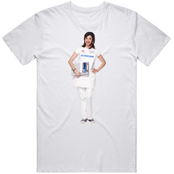 Flo Progressive Insurance Mascot Retro Graphic Unisex Cotton White Classic T Shirt