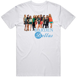 The Barden Bellas Pitch Perfect Fictional Music Group Fan Retro Graphic Unisex Cotton White Classic T Shirt