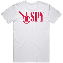 I Spy Tv Show Logo Fan Retro Graphic Unisex Cotton White Classic T Shirt