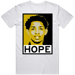 Cameron Payne Hope Poster Parody Oklahoma Basketball Draft 2015 Sports Retro Graphic Unisex Cotton White Classic T Shirt