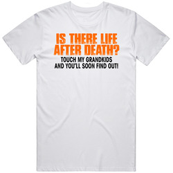 Life After Death Grandkids Retro Graphic Unisex Cotton White Classic T Shirt