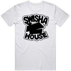 Swishahouse Hip Hop Record Label Music Lovers Retro Graphic Unisex Cotton White Classic T Shirt
