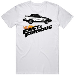 1978 Triumph Tr8 3 Fast And Furious Retro Vintage Car Retro Graphic Unisex Cotton White Classic T Shirt