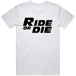 Ride Or Die - Remember? Retro Graphic Unisex Cotton White Classic T Shirt