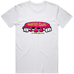 Bottle Caps Candy Retro Graphic Unisex Cotton White Classic T Shirt