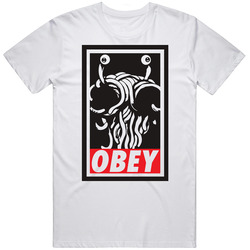Fsm Obey Retro Graphic Unisex Cotton White Classic T Shirt