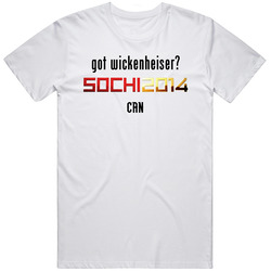 Hayley Wickenheiser Can Sochi Hockey Retro Graphic Unisex Cotton White Classic T Shirt