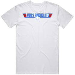 James Hinchcliffe Air Force Retro Graphic Unisex Cotton White Classic T Shirt