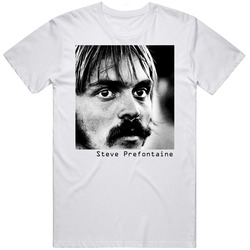 Steve Retro Graphic Unisex White Classic T Shirt