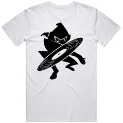 Ninja Retro Graphic Unisex White Classic T Shirt