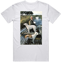 Oldman Retro Graphic Unisex White Classic T Shirt