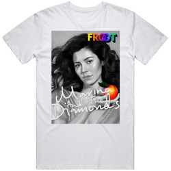 Froot Marina And The Diamonds 2016 White Retro Graphic Unisex White Classic T Shirt