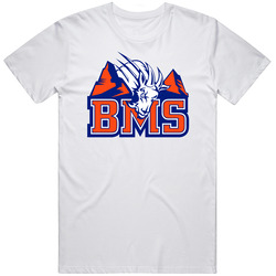 Bms-w200 Retro Graphic Unisex White Classic T Shirt