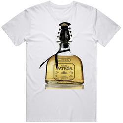 Patron Anejo,special Edition Guitar Limited Retro Graphic Unisex White Classic T Shirt