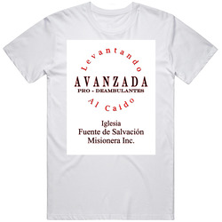 Iglesia Fuente De SalvaciÃ³ Retro Graphic Unisex White Classic T Shirt