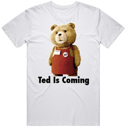 Ted This Summer Funny Movie Retro Graphic Unisex White Classic T Shirt