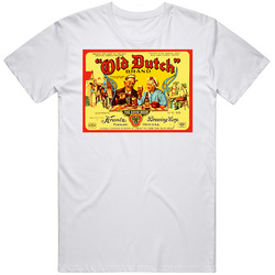 Old Dutch Brewing Beer Ohio Retro Graphic Unisex White Classic T Shirt