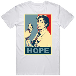 Chuck Tv Show Hope Retro Graphic Unisex White Classic T Shirt