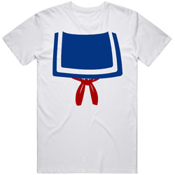 Stay Puft Puff Marshmallow Man Halloween Ghost Busters Retro Graphic Unisex White Classic T Shirt