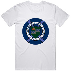 Niagara Pipe Band Retro Graphic Unisex White Classic T Shirt