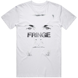 Fringe Tv Show Retro Graphic Unisex White Classic T Shirt