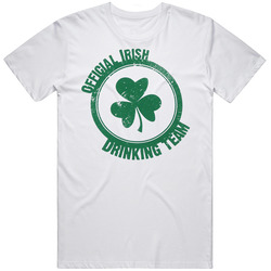 Guinness Beer Drinking Team Retro Graphic Unisex White Classic T Shirt