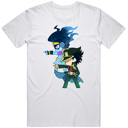 Jojo1-white Retro Graphic Unisex White Classic T Shirt