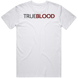 True Blood Vampire Hbo Tv Show Retro Graphic Unisex White Classic T Shirt