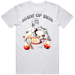 Iron Mike Tyson Boxing Champ (2).jpg Retro Graphic Unisex White Classic T Shirt
