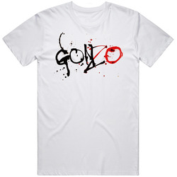 Hunter S Thompson Gonzo Journalism Retro Graphic Unisex White Classic T Shirt