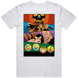 Venture Bros Retro Graphic Unisex White Classic T Shirt