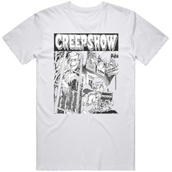  Creepshow horror on black 9,99 JOE Retro Graphic Unisex White Classic T Shirt