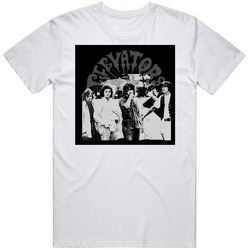 Roky Erickson 13th Elevator Finland (2).jpg Retro Graphic Unisex White Classic T Shirt